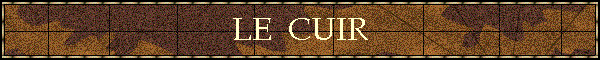 LE  CUIR