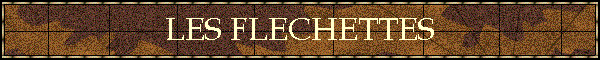 LES FLECHETTES